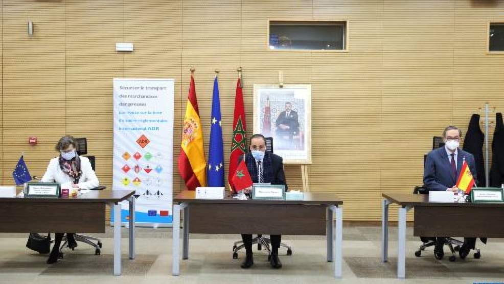 المغرب – إسبانيا : اختتام عقد توأمة لتأمين نقل البضائع الخطيرة عبر الطرق