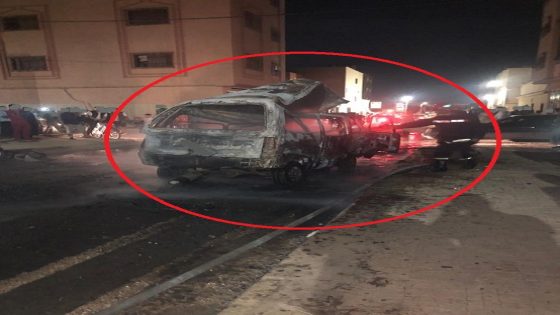 قنينة غاز تتسبب في انفجار سيارة للنقل السري بمدينة العيون