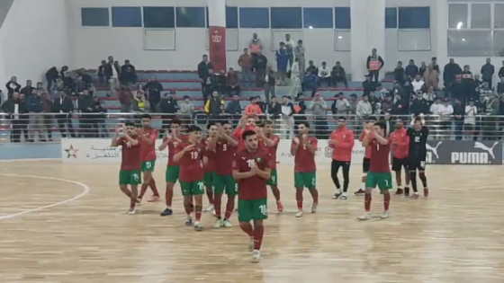 المنتخب المغربي لأقل من 23 سنة لكرة القدم داخل القاعة يفوز على بلجيكا