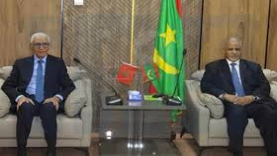 رشيد الطالبي العالمي يتباحث بنواكشوط مع رئيس الجمعية الوطنية بموريتانيا