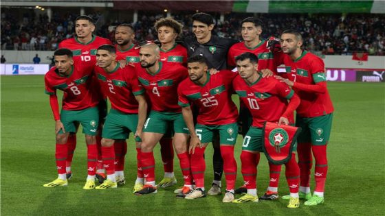 المنتخب المغربي يحافظ على مركزه الـ 14 عالميا في تصنيف الفيفا لكرة القدم