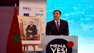 سكوري يجري مباحثات مع وزيرة العمل الفلسطينية