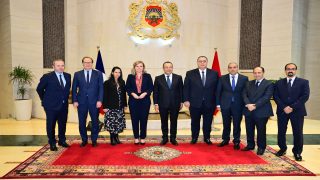 مجلس المستشارين: لحسن حداد يستقل رئيسة الجمعية الوطنية الفرنسية