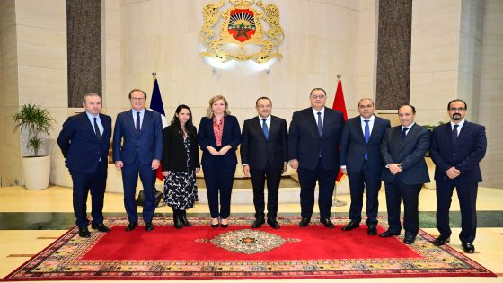 مجلس المستشارين: لحسن حداد يستقل رئيسة الجمعية الوطنية الفرنسية