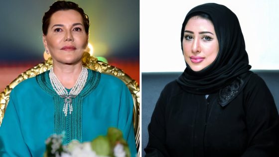 الأميرة للا حسناء وسعادة الشيخة سارة بنت حمد آل ثاني تترأسان بالدوحة عرضا لفن التبوريدة