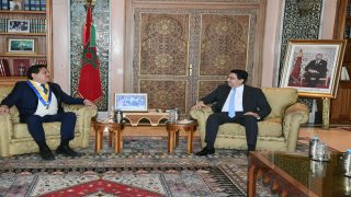 بوريطة يستقبل رئيس برلمان مجموعة دول الأنديز الذي أعرب عن دعمه للوحدة الترابية للمغرب