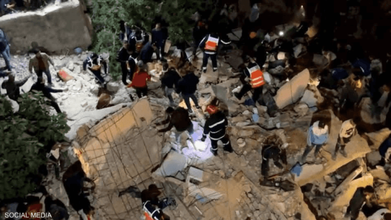 فاجعة بفاس.. مصرع 9 أشخاص وإصابة 7 آخرين إثر انهيار بناية سكنية بالحي الحسني