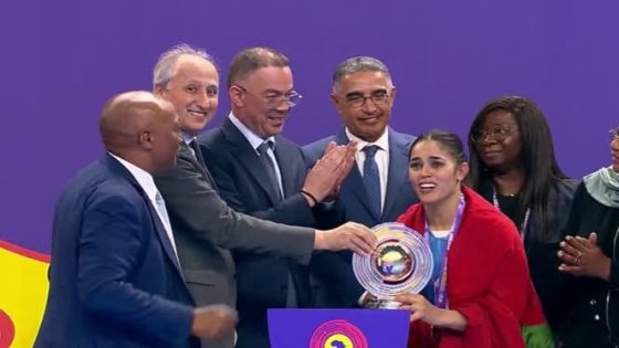 المنتخب المغربي النسوي لكرة القدم داخل القاعة يتوج بكأس أمم إفريقيا