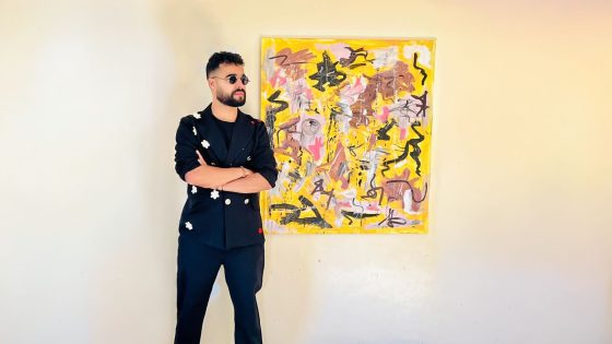 محمد أشرقي في معرض Living 4 Art: لوحات تحاكي الروح وتدعو للتأمل