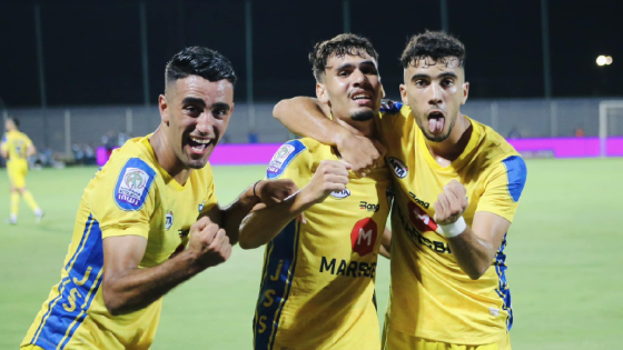 شباب السوالم يضع قدماً في القسم الأول بعد انتصاره على أولمبيك الدشيرة في ذهاب مباراة السد