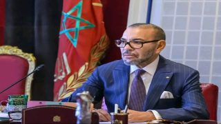 جلالة الملك يهنئ الرئيس الفرنسي بمناسبة العيد الوطني لبلاده