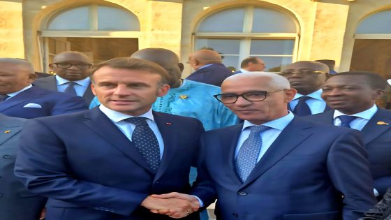 ماكرون يستقبل الطالبي العلمي ورؤساء البرلمانات المشاركين في الدورة الخمسين للجمعية البرلمانية للفرنكوفونية