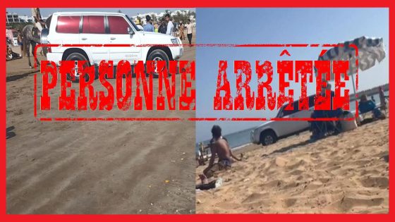 أمن أكادير يتفاعل مع واقعة سيارة أجنبية اقتحمت الشاطئ ويحقق مع السائق
