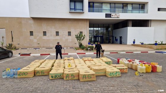 إحباط محاولة تهريب أكثر من 3 أطنان من مخدر الشيرا بالصويرة وتوقيف 3 مشتبه فيهم