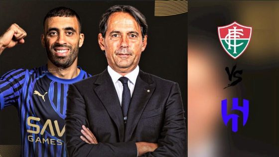 إنزاغي يشيد بانضمام حمد الله ويؤكد جاهزية الهلال لمواجهة فلومينينسي