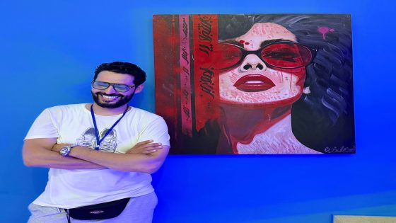 عثمان ابن الحبيب.. فنان مغربي يُعيد تعريف الإبداع من قلب الألوان إلى روح المجتمع