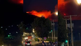 حريق غابوي ضخم بضواحي تطوان يستنفر السلطات