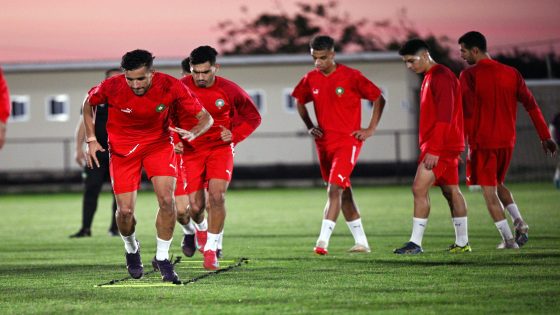 المنتخب الوطني للاعبين المحليين يجري آخر حصة تدريبية قبل مواجهة تنزانيا