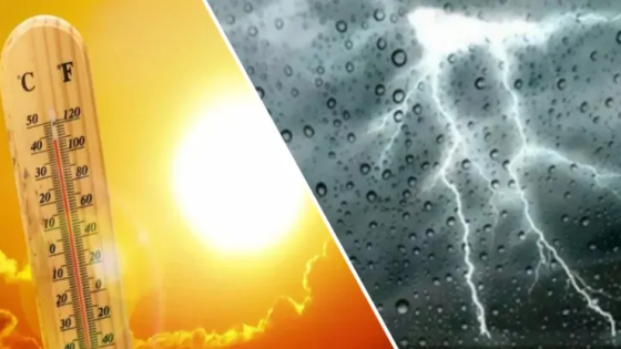الأرصاد الجوية تحذر: حرارة مرتفعة وعواصف رعدية من الأحد إلى الجمعة