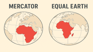 الاتحاد الأفريقي يدعم حملة لتصحيح حجم إفريقيا على الخرائط العالمية