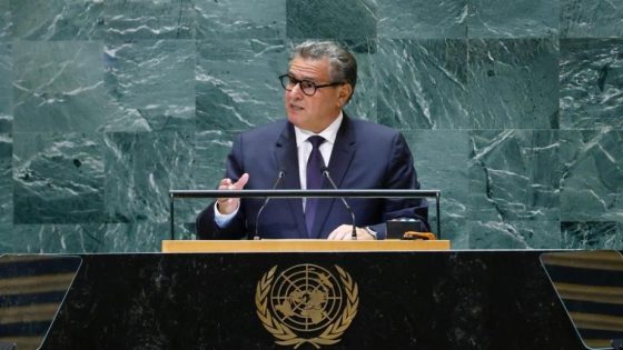 أخنوش: الجمعية العامة للأمم المتحدة محطة لإبراز رؤية المغرب حول القضايا الدولية