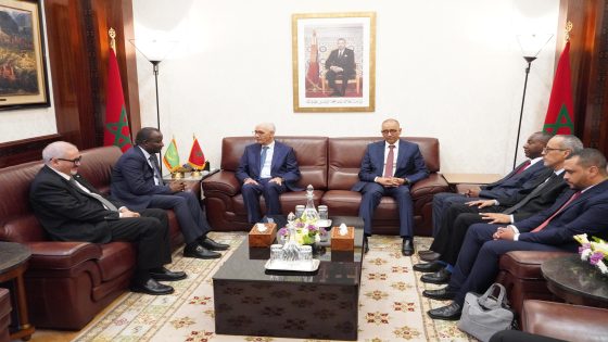 تثمين جهود التعاون البرلماني في صلب مباحثات رئيس مجلس النواب ووزير العدل الموريتاني