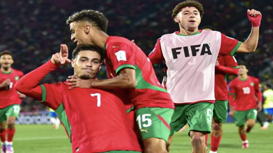 المنتخب المغربي لأقل من 20 سنة يواصل التألق ويتأهل إلى ربع نهائي مونديال الشيلي بعد إسقاط كوريا الجنوبية
