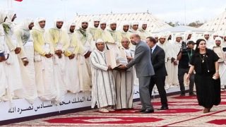 سربة عبد الغني بن خدة من إقليم خريبكة تفوز بالجائزة الكبرى للملك محمد السادس للتبوريدة