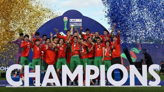 الاتحاد الإفريقي لكرة القدم يشيد بإنجاز “أشبال الأطلس”: كتبوا أسماءهم بأحرف من ذهب