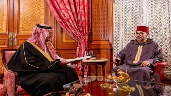 الملك محمد السادس يتسلم رسالة شفوية من القيادة السعودية