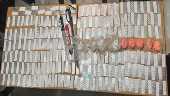 سلا.. توقيف شخصين وحجز أكثر من 6000 قرص مخدر وكمية من الكوكايين في عملية أمنية مشتركة