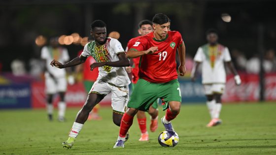 Morocco U17، فوز 3-2 Mali، qualification quart de finale، كأس العالم قطر 2025، next match vs Brazil، المنتخب المغربي أقل من 17، football، Mondial U17، أشبال الأطلس