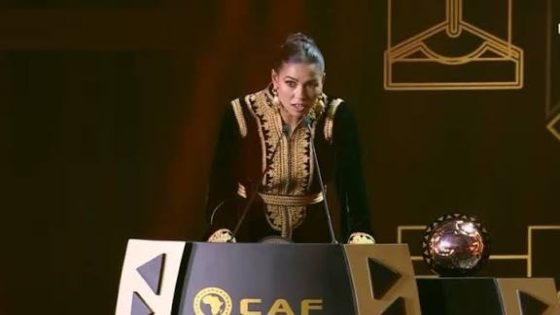 غزلان شباك أفضل لاعبة في إفريقيا لعام 2025