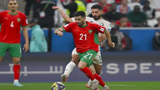 المنتخب المغربي الرديف يهزم السعودية ويتأهل إلى ربع نهائي كأس العرب متصدراً مجموعته
