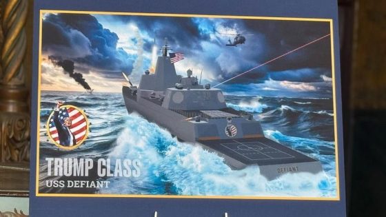 ترامب يعلن إطلاق فئة جديدة من السفن الحربية تحمل اسمه
