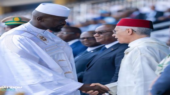 رئيس مجلس النواب يمثل جلالة الملك في مراسم تنصيب رئيس جمهورية غينيا