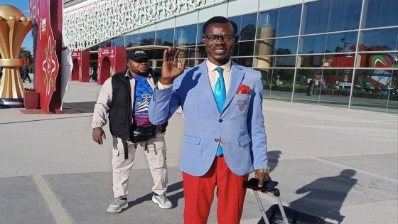 المشجع الكونغولي “لومومبا” يودّع المغرب بعد خروج الكونغو من كأس إفريقيا