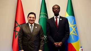 ناصر بوريطة يجري محادثات مع وزير الخارجية الإثيوبي على هامش اجتماع الاتحاد الأفريقي