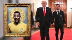 ترامب يمازح نجوم إنتر ميامي في البيت الأبيض: من الأفضل ميسي أم بيليه؟