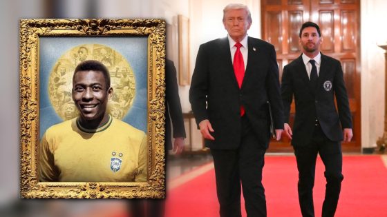 ترامب يمازح نجوم إنتر ميامي في البيت الأبيض: من الأفضل ميسي أم بيليه؟