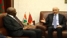 الطالبي العلمي يبحث بالرباط تعزيز التعاون البرلماني مع رئيس مجلس الشيوخ البوروندي