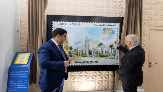 بريد المغرب يُصدر طابعًا بريديًا تذكاريًا احتفاءً بالرباط عاصمةً عالميةً للكتاب 2026