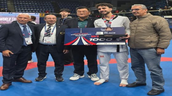 هيثم زغوطي يتوج ببرونزية الجائزة الكبرى للتايكوندو في باريس